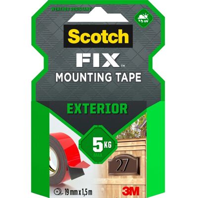- Nastro biadesivo permanente resistente ScotchFix Extreme 19 mm x 1,5 m - Nastro biadesivo permanente resistente ScotchFix Extreme 19 mm x 1,5 m
