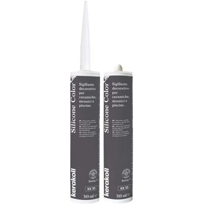 Kerakoll Silicone sigillante per ceramiche e mosaici 310 ml Grigio scuro 2 Kerakoll Silicone sigillante per ceramiche e mosaici 310 ml Grigio scuro 2