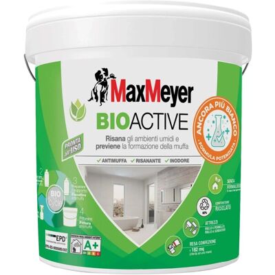 CROMOLOGY MaxMeyer - bioactive a+ - Bianco - Vernice antimuffa per interni CROMOLOGY MaxMeyer - bioactive a+ - Bianco - Vernice antimuffa per interni
