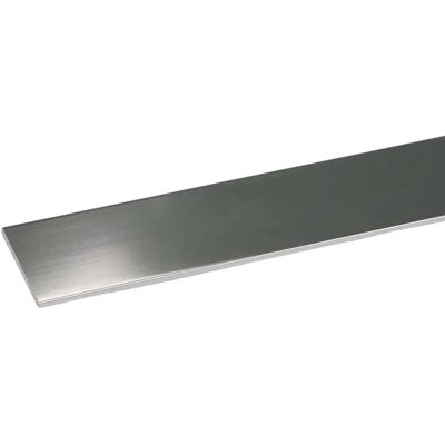 Arcansas Profilo piatto 2 m 15x2 mm alluminio argento brillante Arcansas Profilo piatto 2 m 15x2 mm alluminio argento brillante