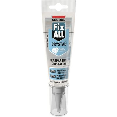 Colla universale Fix All Crystal 125 ml Colla universale Fix All Crystal 125 ml