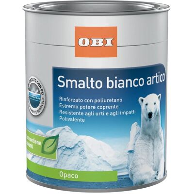 OBI - Vernice extra opaca - Bianco artico - 2 L - Paint OBI - Vernice extra opaca - Bianco artico - 2 L - Paint