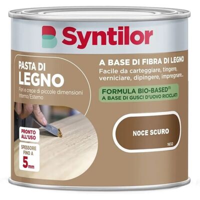 Syntilor Pasta di legno 250 gr noce scuro Syntilor Pasta di legno 250 gr noce scuro