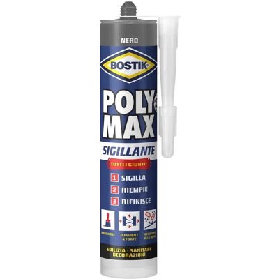 Bostik - Poly Max Sigillante - Nero - Sealant Bostik - Poly Max Sigillante - Nero - Sealant