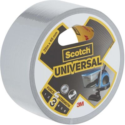- Nastro adesivo multiuso Scotch® Universal 48 mm x 25 m argento - Nastro adesivo multiuso Scotch® Universal 48 mm x 25 m argento