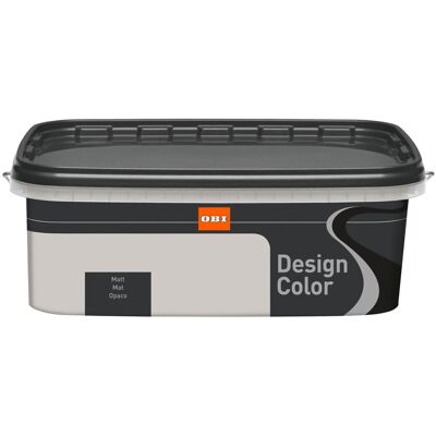 Obi Idropittura Design Color 2,5 l opaco grigio Obi Idropittura Design Color 2,5 l opaco grigio
