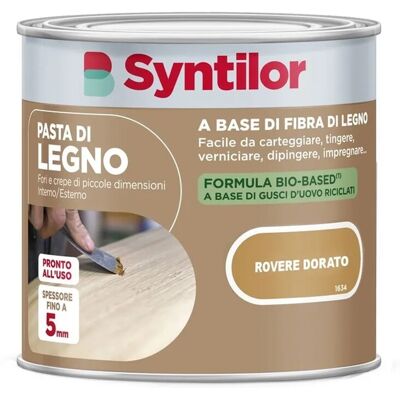 Syntilor Pasta di legno 250 gr rovere dorato Syntilor Pasta di legno 250 gr rovere dorato
