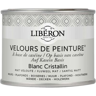 Liberon Idropittura lavabile Bianco ghiaccio Blanc Cristallin 0,125 l Liberon Idropittura lavabile Bianco ghiaccio Blanc Cristallin 0,125 l
