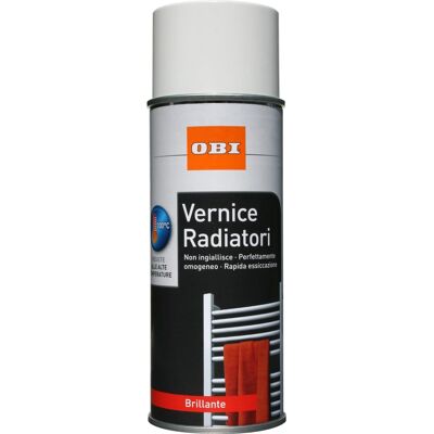 Obi vernice spray Radiatori brillante bianco 400 ml Obi vernice spray Radiatori brillante bianco 400 ml