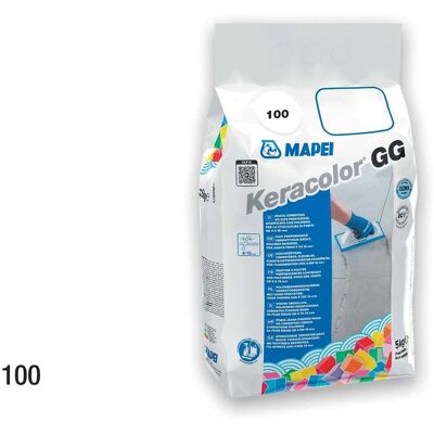 Mapei Stucco per fughe Keracolor GG 5 kg 100 Bianco Mapei Stucco per fughe Keracolor GG 5 kg 100 Bianco