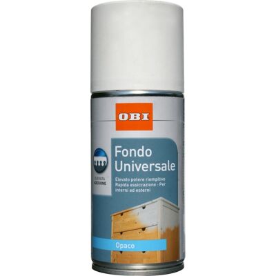 Obi fondo spray universale opaco bianco 150 ml Obi fondo spray universale opaco bianco 150 ml