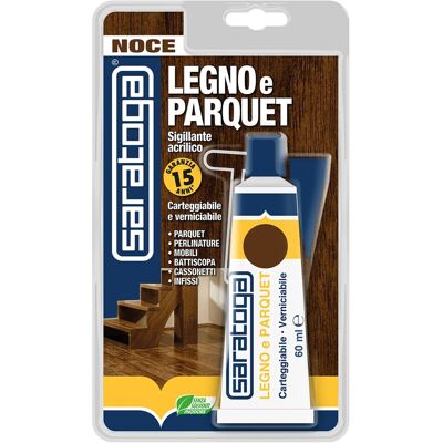 Saratoga Legno e parquet acrilico noce 60ml Saratoga Legno e parquet acrilico noce 60ml