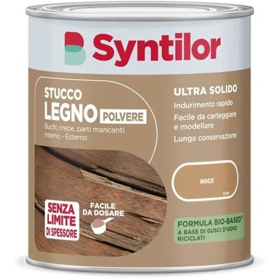 Syntilor Stucco in polvere 500 gr noce Syntilor Stucco in polvere 500 gr noce