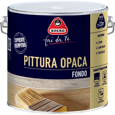 Boero Pittura opaca di fondo 2 l Boero Pittura opaca di fondo 2 l