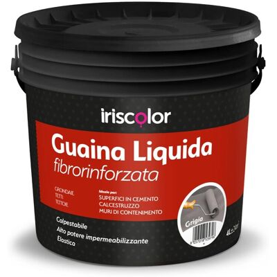 Iris Guaina liquida Color 4 l grigio Iris Guaina liquida Color 4 l grigio
