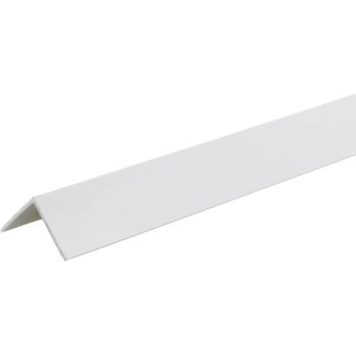 Arcansas Profilo angolare 1 m 50x50 mm in pvc bianco opaco Arcansas Profilo angolare 1 m 50x50 mm in pvc bianco opaco