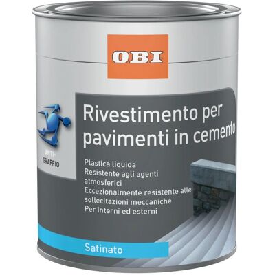 Obi Eigenmarke Rivestimento per pavimenti in calcestruzzo opaco Grigio pietra 750 ml ca 8 m² Obi Eigenmarke Rivestimento per pavimenti in calcestruzzo opaco Grigio pietra 750 ml ca 8 m²