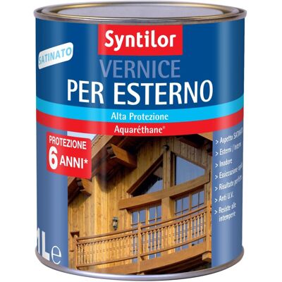 Generic - Satin Walnut - 1 L - Exterior - Paint Generic - Satin Walnut - 1 L - Exterior - Paint
