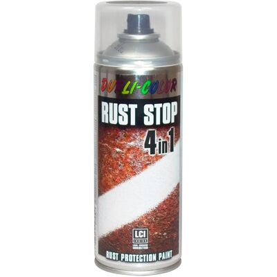 Dupli-Color Antiruggine spray Rust Stop ferromicaceo grigio alluminio 400 ml Dupli-Color Antiruggine spray Rust Stop ferromicaceo grigio alluminio 400 ml