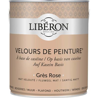 Liberon Idropittura lavabile Rosa antico Gres Rose 2,5 l Liberon Idropittura lavabile Rosa antico Gres Rose 2,5 l