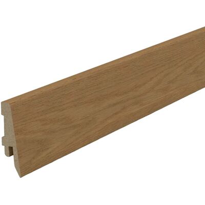 Kaindl Battiscopa in SPC rovere scuro H 6 cm Kaindl Battiscopa in SPC rovere scuro H 6 cm