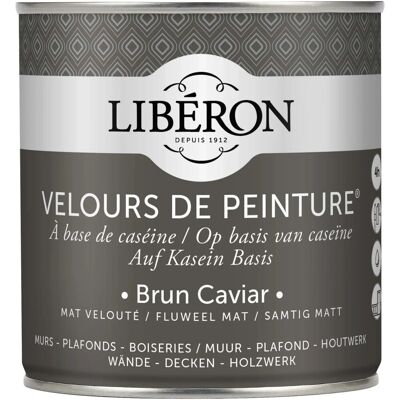 Liberon Idropittura lavabile Marrone caffè Brun Caviar 0,5 l Liberon Idropittura lavabile Marrone caffè Brun Caviar 0,5 l