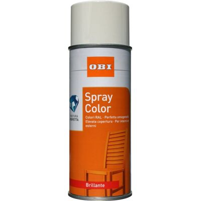 Obi vernice spray bianco crema RAL 9001 brillante 400 ml Obi vernice spray bianco crema RAL 9001 brillante 400 ml