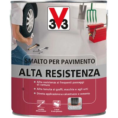 V33 Smalto per pavimenti alta resistenza - Sabbia - 2,5L V33 Smalto per pavimenti alta resistenza - Sabbia - 2,5L