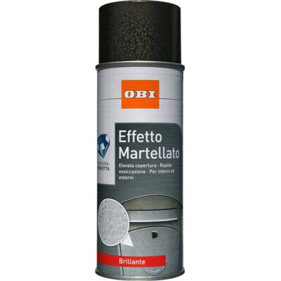 Obi vernice spray brillante effetto martellato antracite 400 ml Obi vernice spray brillante effetto martellato antracite 400 ml