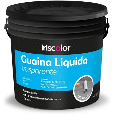 Iris Guaina liquida Color 4 l trasparente Iris Guaina liquida Color 4 l trasparente