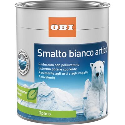 Obi Eigenmarke Vernice - Vernice extra opaca - Bianco artico - Paint Obi Eigenmarke Vernice - Vernice extra opaca - Bianco artico - Paint