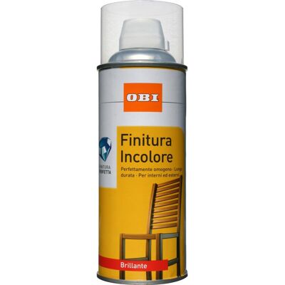 Obi vernice spray Finitura brillante incolore 400 ml Obi vernice spray Finitura brillante incolore 400 ml