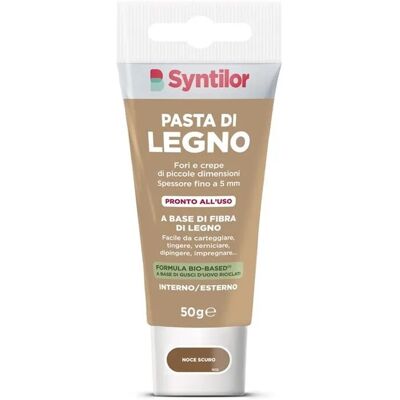 Syntilor Pasta di legno 50 gr noce scuro Syntilor Pasta di legno 50 gr noce scuro