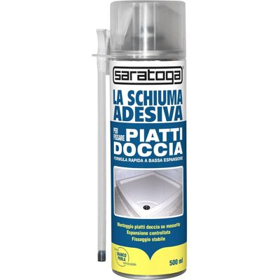 SARATOGA 500ml adesivo in schiuma poliuretanica per piatti doccia - Colla in schiuma per piatti doccia SARATOGA 500ml adesivo in schiuma poliuretanica per piatti doccia - Colla in schiuma per piatti doccia