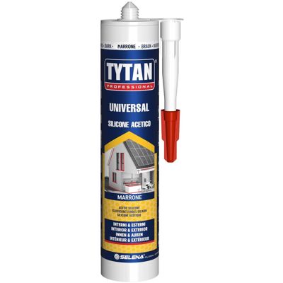 Tytan Sigillante Acetico Universale antimuffa marrone 280 ml Tytan Sigillante Acetico Universale antimuffa marrone 280 ml