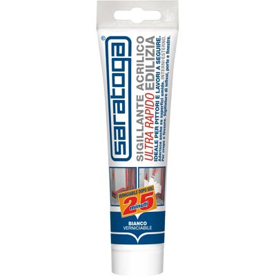 SARATOGA - Acrilico Ultrarapido - Bianco - Sealant SARATOGA - Acrilico Ultrarapido - Bianco - Sealant