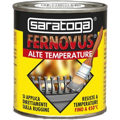 Saratoga Smalto antiruggine Fernovus alta temperatura 250 ml alluminio Saratoga Smalto antiruggine Fernovus alta temperatura 250 ml alluminio
