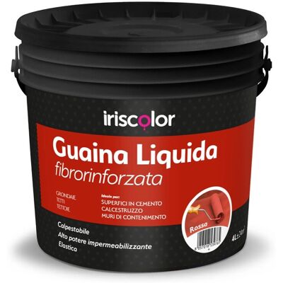 Iris Guaina liquida Color 4 l rosso Iris Guaina liquida Color 4 l rosso