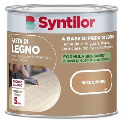 Syntilor Pasta di legno 250 gr noce biondo Syntilor Pasta di legno 250 gr noce biondo