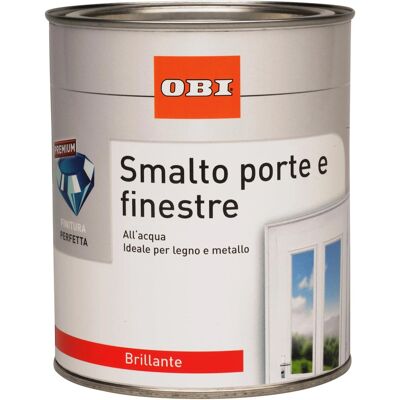 OBI - Smalto - Bianco lucido - 750 ml - Paint OBI - Smalto - Bianco lucido - 750 ml - Paint