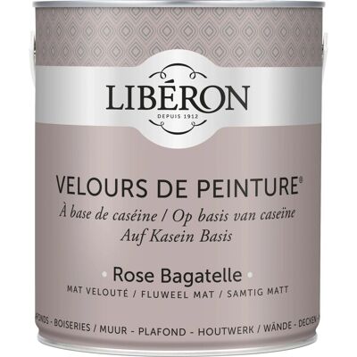 Liberon Idropittura lavabile Rosa antica Rose Bagatelle 2,5 l Liberon Idropittura lavabile Rosa antica Rose Bagatelle 2,5 l