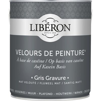 Liberon Idropittura lavabile Grigio grafite Gris Gravure 2,5 l Liberon Idropittura lavabile Grigio grafite Gris Gravure 2,5 l