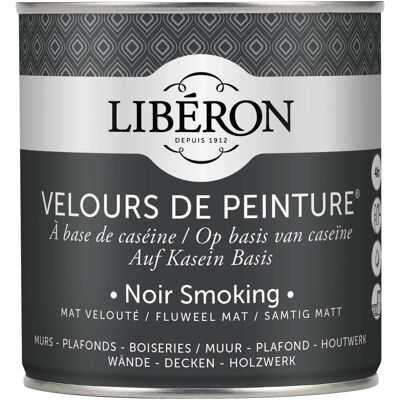Liberon Idropittura lavabile Nero Carbone Noir Smoking 0,5 l Liberon Idropittura lavabile Nero Carbone Noir Smoking 0,5 l