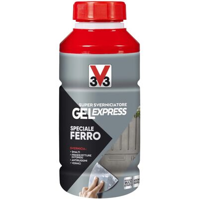 V33 - Sverniciatore gel express speciale ferro trasparente LT.0,50 - Transparent - 0.5 L - Paint remover gel V33 - Sverniciatore gel express speciale ferro trasparente LT.0,50 - Transparent - 0.5 L - Paint remover gel