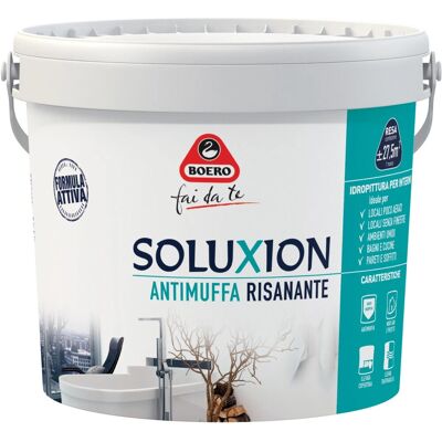 Boero Idropittura antimuffa risanante Soluxion 2,5 l Boero Idropittura antimuffa risanante Soluxion 2,5 l