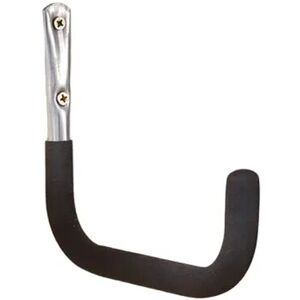 - Gancio da muro tubo Ø 20 mm P 150 mm rivestito nero - Gancio da muro tubo Ø 20 mm P 150 mm rivestito nero