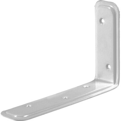 Staffa angolare di supporto verniciato a polvere 100x160x40 mm bianco Staffa angolare di supporto verniciato a polvere 100x160x40 mm bianco