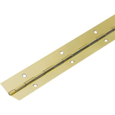 Hettich Cerniera a barra 900 mm x 20 mm acciaio ottonato Hettich Cerniera a barra 900 mm x 20 mm acciaio ottonato