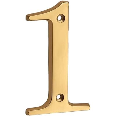 - Numero civico acciaio 1 - Numero civico acciaio 1