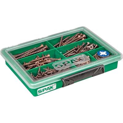 Spax Vite gamma piccola pozi brunitura 245 pz Spax Vite gamma piccola pozi brunitura 245 pz